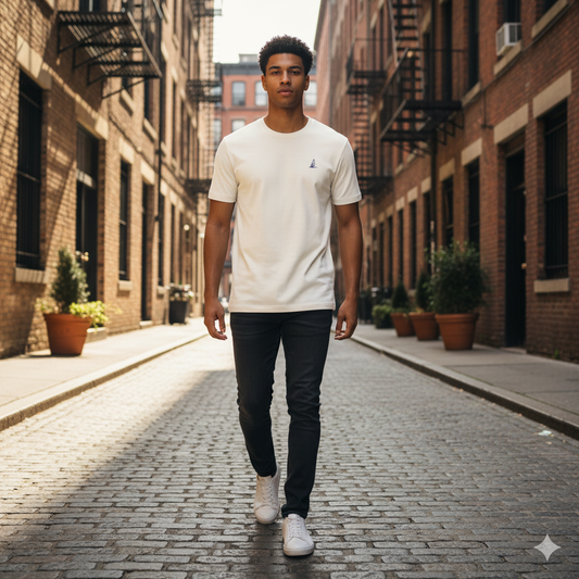 Logo Off White Kısa Kollu Tişört