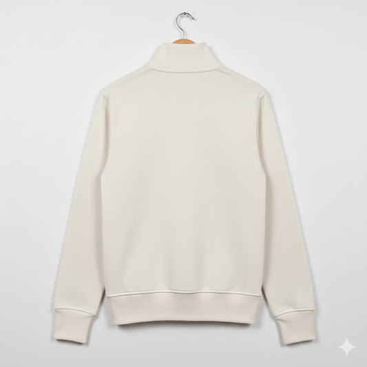 Vintage White Fullzip Jacket