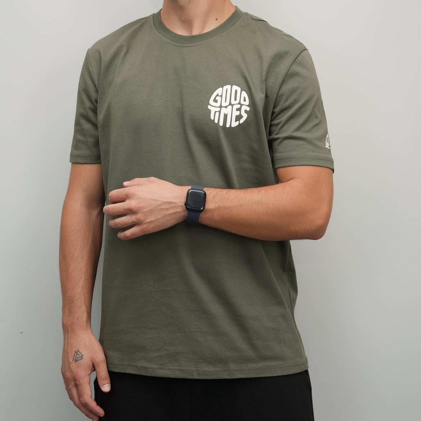 Good Times Khaki Kısa Kollu Tişört