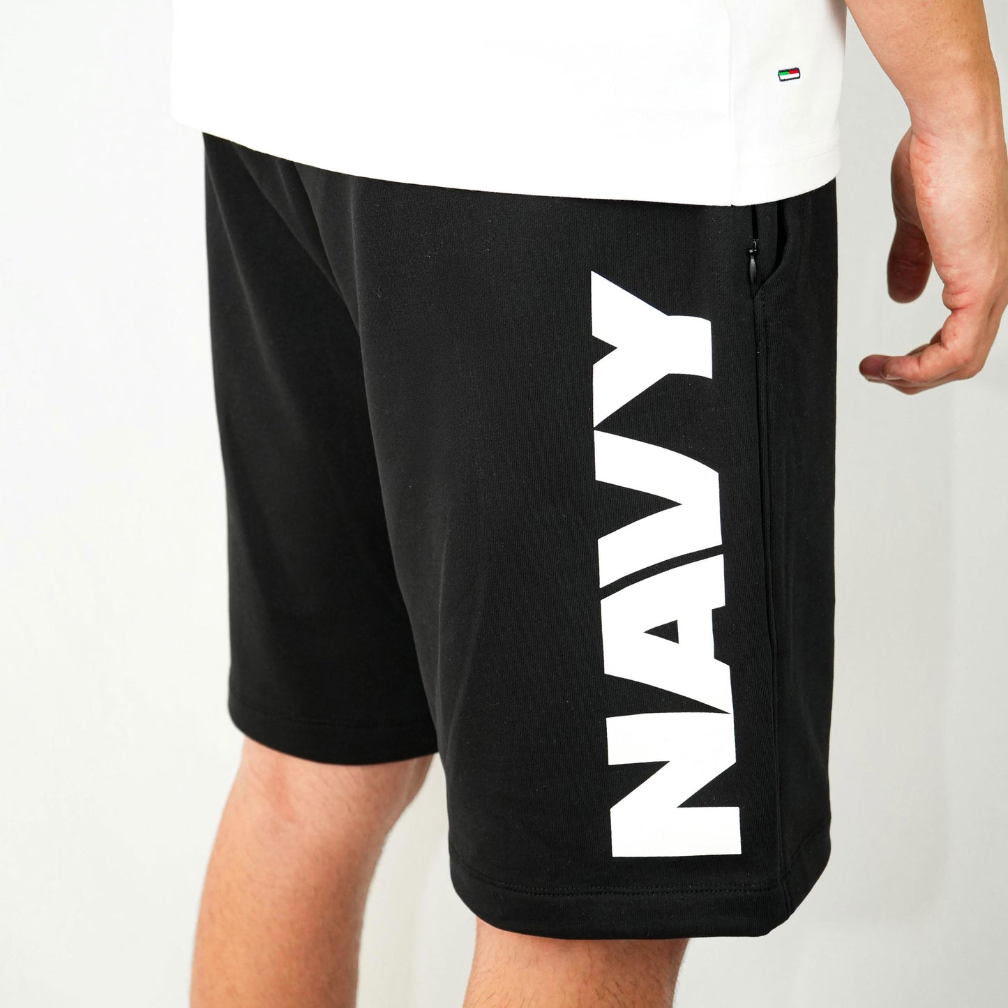 Navy Black Bermuda Şort