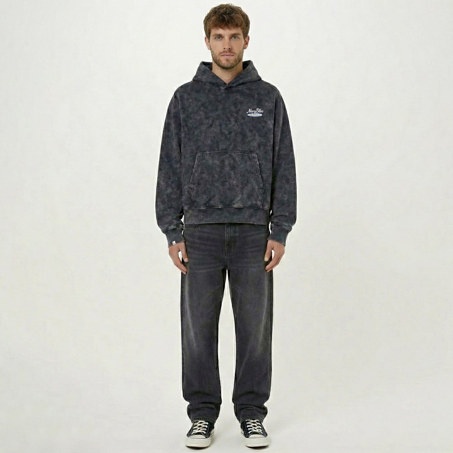 Surf Acid Wash Unisex Hoodie