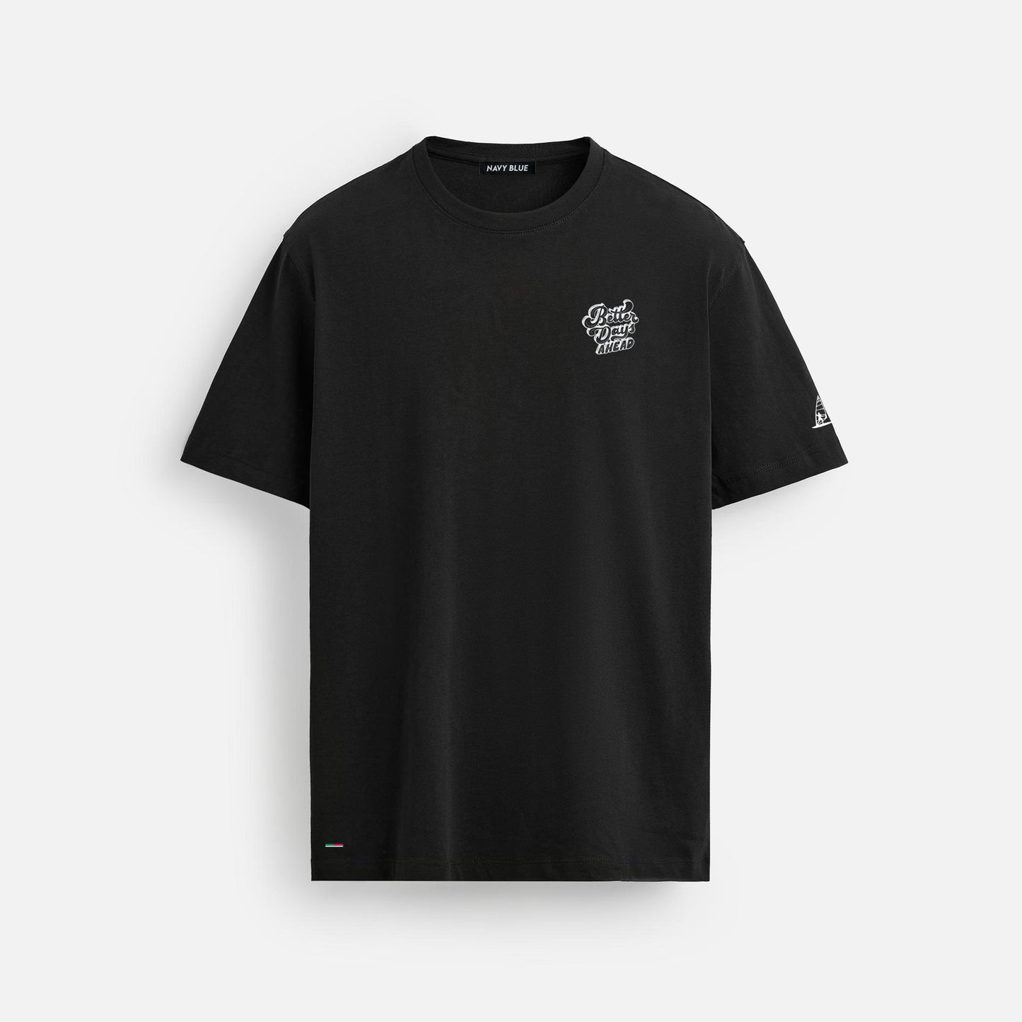 Better Days Black Kısa Kollu Tişört