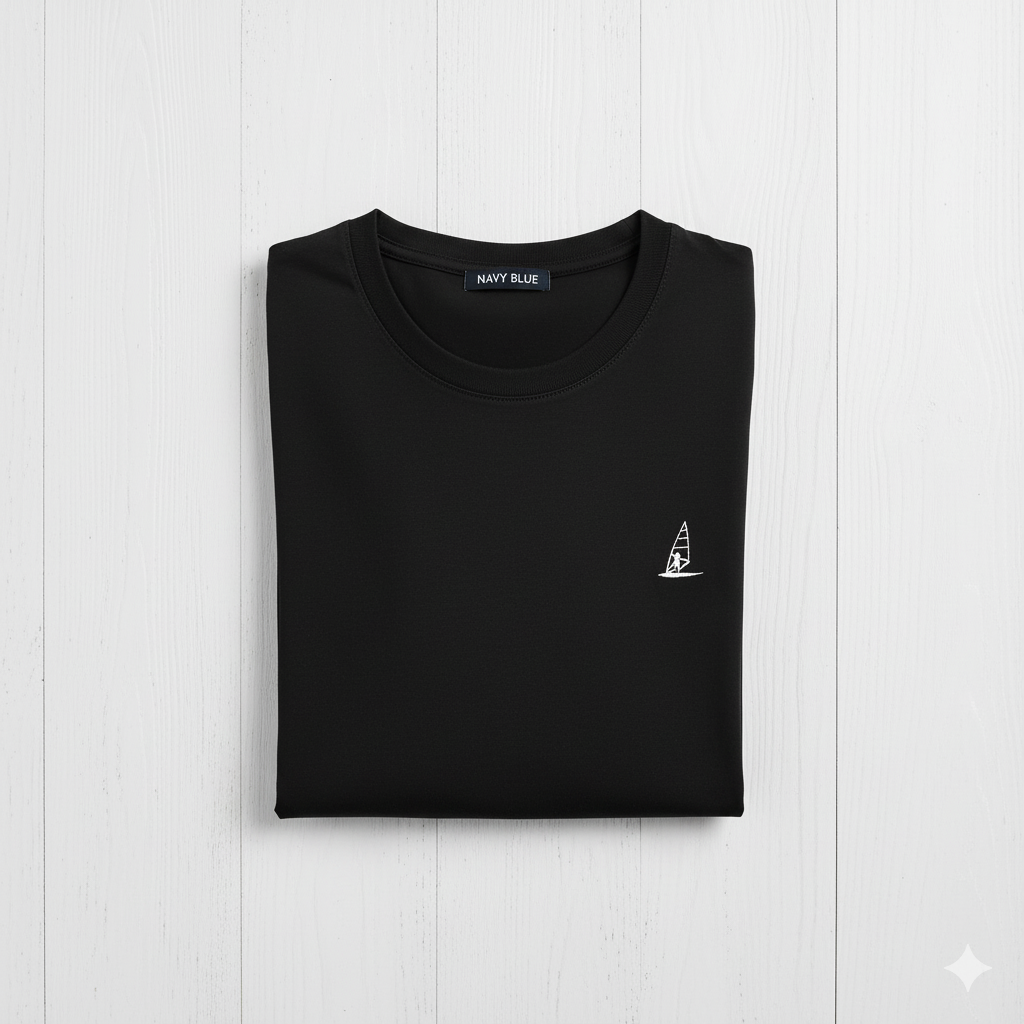 Logo Black Kısa Kollu Tişört