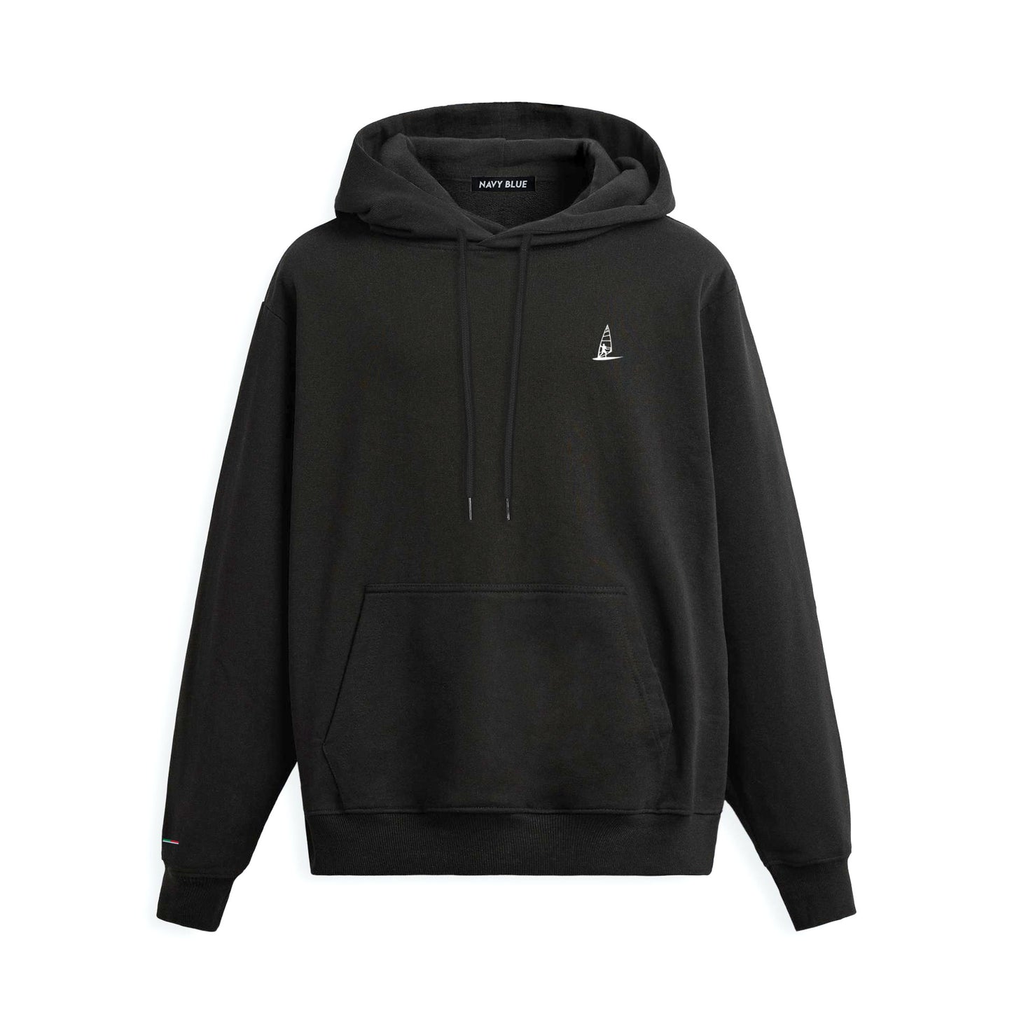 Salti Vibes Black Kapüşonlu Sweatshirt