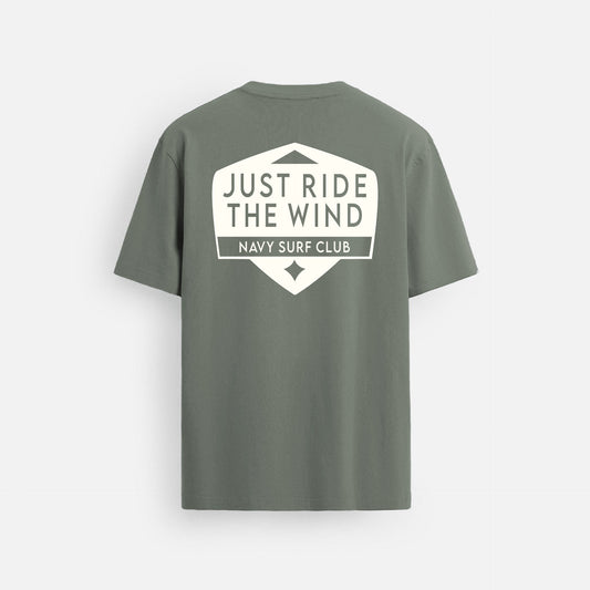 Don't Wait Khaki Kısa Kollu Tişört