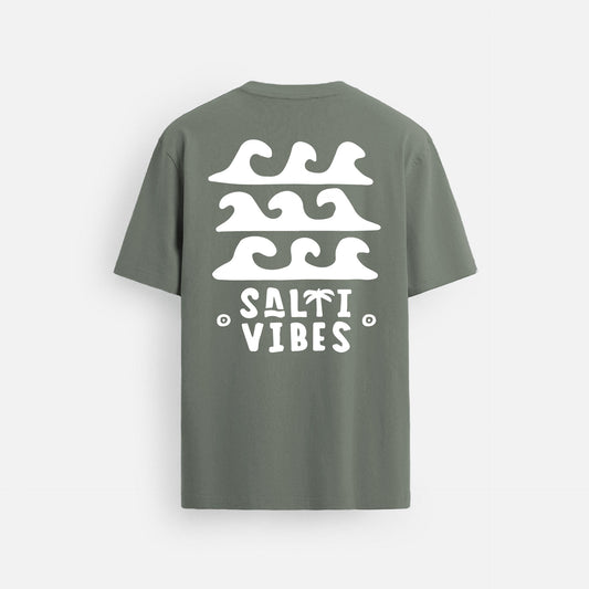 Good Times Khaki Kısa Kollu Tişört