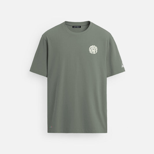 Good Times Khaki Kısa Kollu Tişört