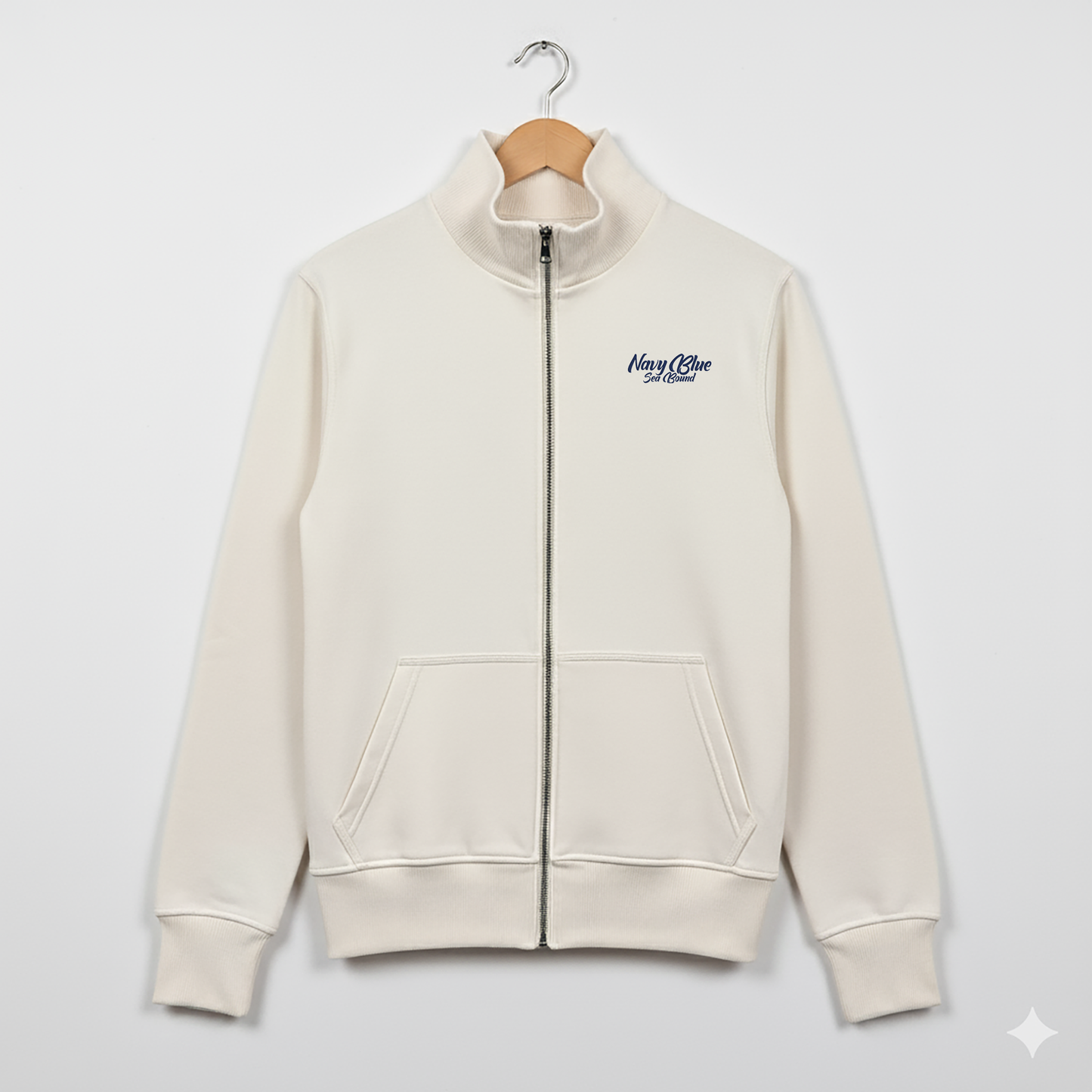 Vintage White Fullzip Jacket