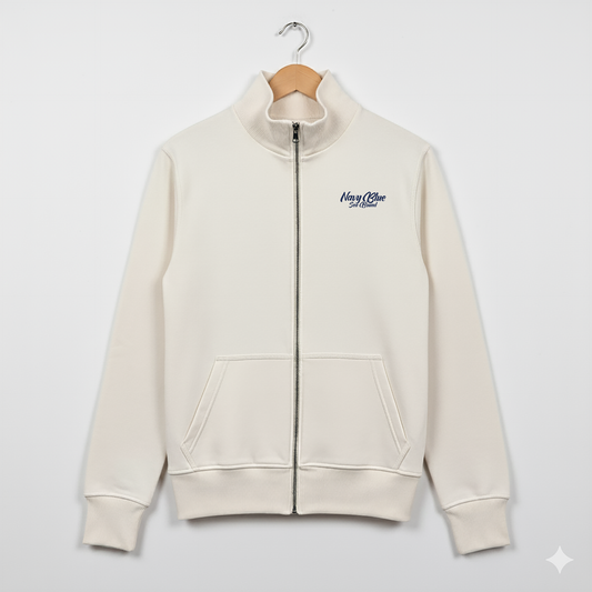 Vintage White Fullzip Jacket